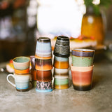 Set de 4 Mugs 70's Retro | Fleux | 7