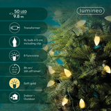 Guirlande LED Lampes Vintage XL 8 Fonctions Effet Clignotant Extérieur | Fleux | 10