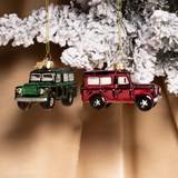 Ornement Verre Night Green SUV Car | Fleux | 7