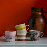 Set de 4 mugs Americano 70s Rococo | Fleux | 7