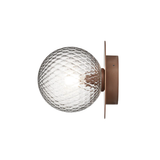 Applique extérieur Liila 1 - dark bronze / opal | Fleux | 7