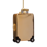 Ornement Verre Gold Suitcase With Stickers | Fleux | 8