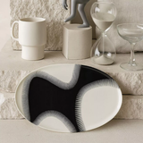 Plateau ovale Geometrica - Wave | Fleux | 5