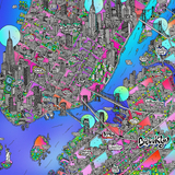 New York Map Poster | Fleux | 9