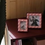 Cadre Photo Facet Square - Pink | Fleux | 7
