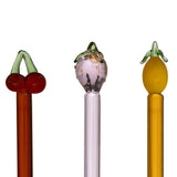Set de 6 Agitateurs Fruits | Fleux | 5