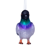 Ornement Verre Pigeon Multicolore | Fleux | 10