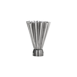 Vase HDFlood Fini Argent Brossé 33 x 23 cm | Fleux | 4