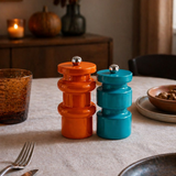 Set Poivrière & Salière en bois laqué | Fleux | 12