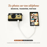 Appareil photo TimeLens® Pop Edition 80's Gold | Fleux | 16