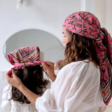 Foulard Delhi Cerise | Fleux | 3