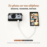 Appareil photo TimeLens® Pop Edition 80's Silver | Fleux | 16