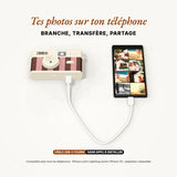 Appareil photo TimeLens® Cream Rosewood | Fleux | 16