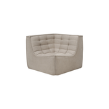 Module d'angle canapé N701 - écru tissu éco | Fleux | 8