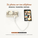 Appareil photo TimeLens® Cream Leopard | Fleux | 16