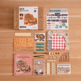 Kit Maison Miniature DIY - Cheers Bar Dining | Fleux | 14