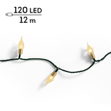Guirlande LED Vintage 8 Fonctions Effet Clignotant Extérieur Vert/Blanc | Fleux | 14