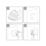 Multiprise square 1 avec USB-C 30W 1,8m - Nomad Sand | Fleux | 11