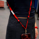 Sangle de Téléphone Billie - Bandana Rouge | Fleux | 7