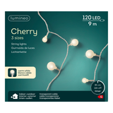 Guirlande LED Lampes Cerise Fixe Extérieur | Fleux | 15