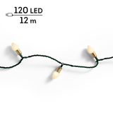 Guirlande LED Vintage 8 Fonctions Effet Clignotant Extérieur Vert/Blanc | Fleux | 16