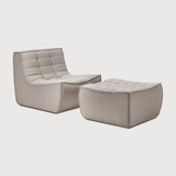 Canapé - 1 place - Ecru N701 | Fleux | 10