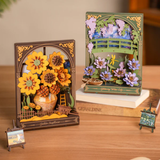 Puzzle 3D - Golden Sunflower | Fleux | 15