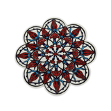 Ceramic Trivet - Red and White | Fleux | 2
