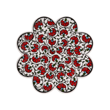 Flower Shaped Trivet - Red | Fleux | 2