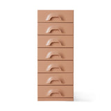 Commode 7 Tiroirs - 45 x 40.5 x 113 cm - Blush | Fleux | 8
