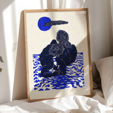 Maliv Blue Moon II Poster | Fleux | 5