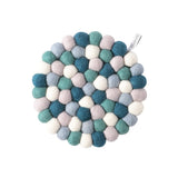 Round wool trivet | Fleux | 11