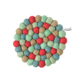 Round wool trivet | Fleux | 9