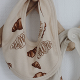 Set of 2 Large Croissant Bibs | Fleux | 3