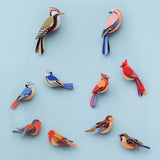 Garden Birds Blue Tits Wall Decoration | Fleux | 7
