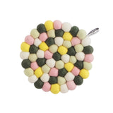 Round wool trivet | Fleux | 12