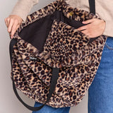 Claude fur tote bag - Leopard | Fleux | 7