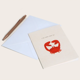 Crab greeting card | Fleux | 4
