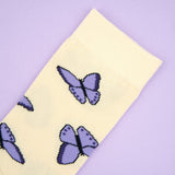 Chaussettes Papillon - Mauve | Fleux | 9