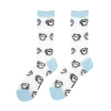 Chaussettes Transparentes Café | Fleux | 6