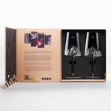 Coffret 2 Verres à vin topographic Mont Blanc & Everest | Fleux | 9