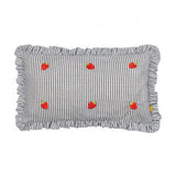 Coussin Les fruités brodé Fraises - 30 x 50 cm | Fleux | 5
