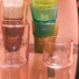 Lot de 6 Verres Eau Mineral - Ø 8,5 cm | Fleux | 6