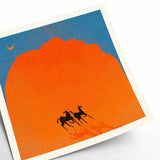 Affiche Enikő Eged - Horses of Wadi Rum - 50 x 50 cm | Fleux | 3