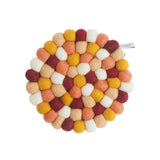 Round wool trivet | Fleux | 8