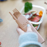Kit de couverts réutilisables et nomades en matière biosourcée | Fleux | 33