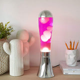 Lampe Lava Magma Argenté | Fleux | 13