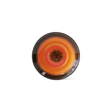 Lot de 4 Soucoupes Roasts en Céramique 70'S - 11.5 x 1.8 cm | Fleux | 13