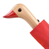 Duck Head Handle Umbrella - Red | Fleux | 11