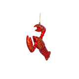 Red Lobster Glass Ornament | Fleux | 8